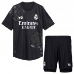 Nogometni Dresovi Real Madrid Golmanski Dječji Četvrta 2023-24 Crna Kratkih Rukava